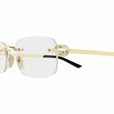 Gucci Occhiali da Vista GG2231O 002 Oro/Trasparente Donna 3