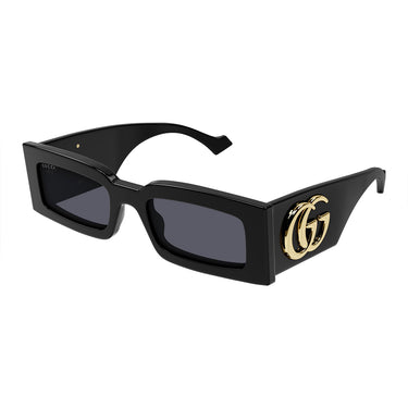Gucci Okulary Przeciwsłoneczne GG1425S 001 Czarny/Ciemnoszary Damskie 2