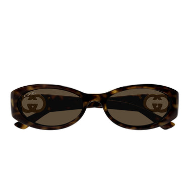 Gucci Okulary Przeciwsłoneczne GG1660S 002 Havana/Marrone Unisex