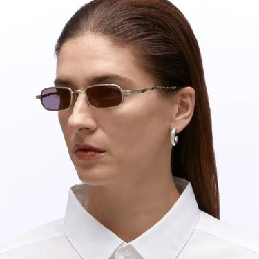 Kuboraum Occhiali da Sole Maske Z18 LG Grigio Lucido/Oro Chiaro Unisex