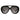 Loewe Curvy Schwarz Pilot Sonnenbrille