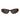 Loewe Slim Brown Oval Sunglasses