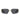 Marc Jacobs Okulary Przeciwsłoneczne MARC 875 N S RHL Złoto Czarny Unisex Z Łańcuszkiem