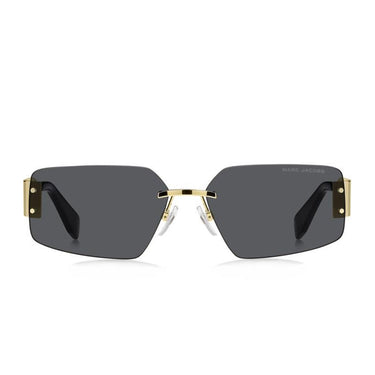 Marc Jacobs Okulary Przeciwsłoneczne MARC 875 N S RHL Złoto Czarny Unisex Z Łańcuszkiem