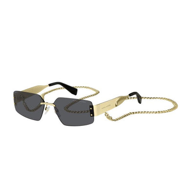 Marc Jacobs Okulary Przeciwsłoneczne MARC 875 N S RHL Złoto Czarny Unisex Z Łańcuszkiem 1