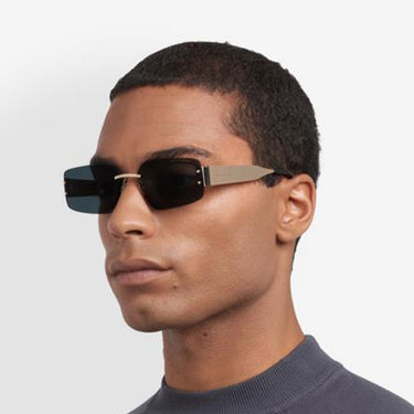 Marc Jacobs Okulary Przeciwsłoneczne MARC 875/S PEF Złoto/Zielony Unisex 2