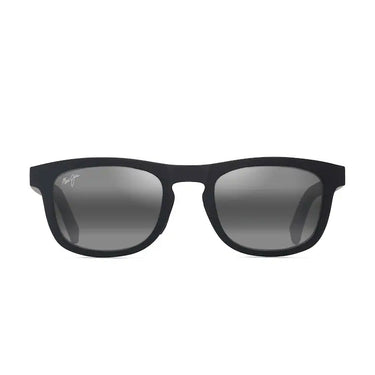 Maui Jim Occhiali da Sole ALIALI 342-02 MJ0342S-001 Nero Opaco Grigio Neutro Unisex Polarizzati