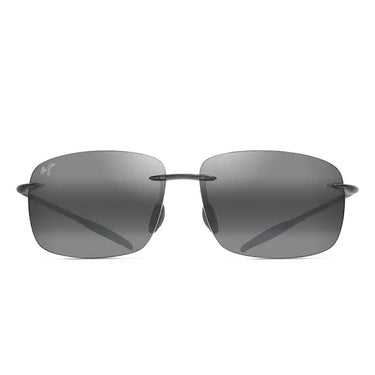 Maui Jim Occhiali da Sole BREAKWALL 422-14 MJ0422S-036 Grigio Chiaro Trasparente Lucido/Grigio Neutro Unisex Polarizzati