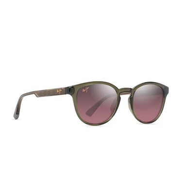 Maui Jim Okulary Przeciwsłoneczne HIEHIE RS636-15 Zielone/Różowe Unisex Polaryzacyjne