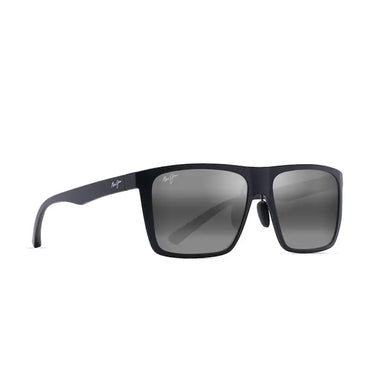 Maui Jim Okulary Przeciwsłoneczne HONOKALANI 455-02 Czarne/Szare Unisex Polaryzacyjne