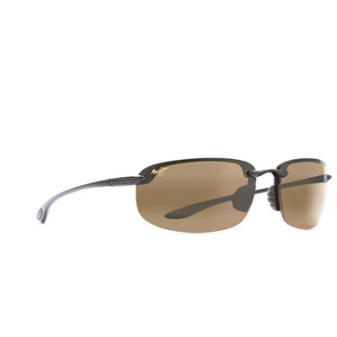 Maui Jim Okulary Przeciwsłoneczne HO'OKIPA H407-02 Czarny/Brązowy Unisex Polaryzowane