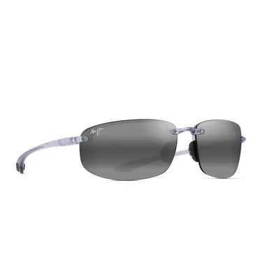 Maui Jim Okulary Przeciwsłoneczne HO'OKIPA MJ0407S 005 Kryształowy Błyszczący/Szary Unisex Polaryzowane 2