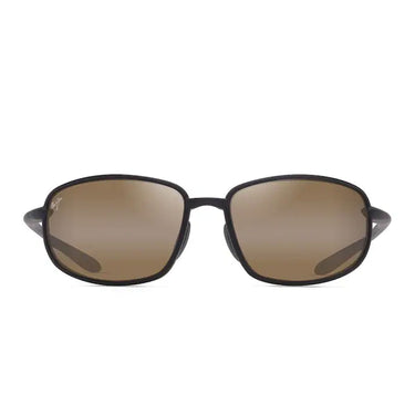 Maui Jim Occhiali da Sole HO'OKIPA R LITE MJ0370S 002 Nero Opaco HCL® Bronze Unisex Polarizzati