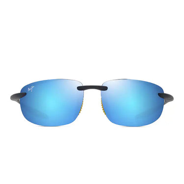 Maui Jim Occhiali da Sole HO'OKIPA ULTRA AF B677-03B MJ0677SA 006 Blu Giallo Blu Hawaii Unisex Polarizzati