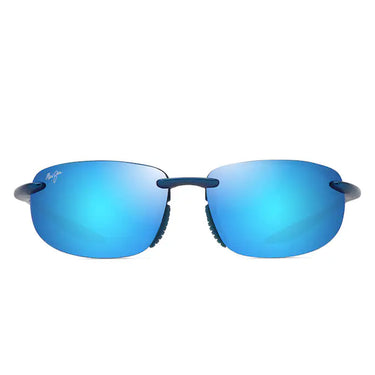 Maui Jim Okulary Przeciwsłoneczne HO'OKIPA ULTRA AF MJ0677SA 003 Niebieskie/Niebieskie Lustro Unisex Polaryzacyjne