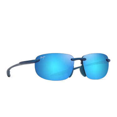Maui Jim Okulary Przeciwsłoneczne HO'OKIPA ULTRA AF MJ0677SA 003 Niebieski/Niebieski Lustrowany Unisex Polaryzowane 2