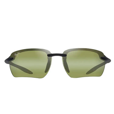 Maui Jim Occhiali da Sole HO'OKIPA ULTRA G AF MJ0337SA 001 Nero Opaco/Verde Scuro Unisex Polarizzati