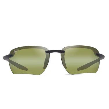 Maui Jim Occhiali da Sole HO'OKIPA ULTRA G MJ0336S 001 Nero Opaco/Verde Unisex Polarizzati