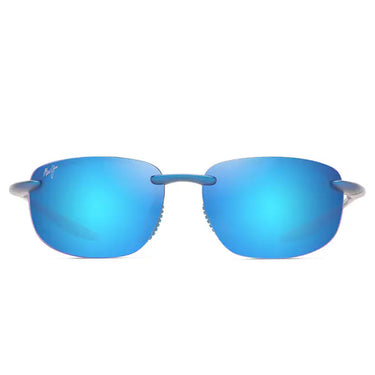 Maui Jim Okulary Przeciwsłoneczne HO'OKIPA ULTRA MJ0676S 003 Niebieskie/Niebieskie Lustrzane Unisex Polaryzacyjne