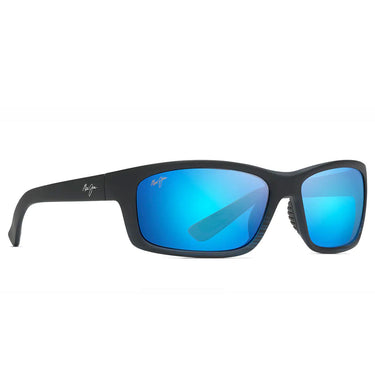 Maui Jim Okulary Przeciwsłoneczne KANAIO COAST B766-08C Czarny/Niebieski Lustro Unisex Polaryzacyjne