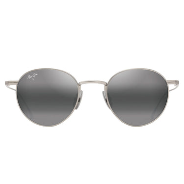 Maui Jim Okulary Przeciwsłoneczne KA'APEHA MJ0691S 001 Srebrny Matowy/Szary Unisex Polaryzacyjne
