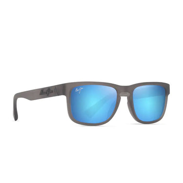 Maui Jim Occhiali da Sole KUPULAU B593-14 MJ0593S 004 Grigio Trasparente Blu Hawaii Unisex Polarizzati 2