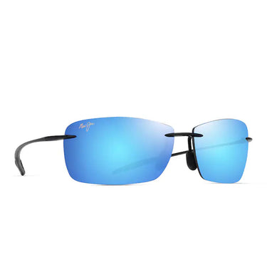 Maui Jim Occhiali da Sole LIGHTHOUSE B423-02 MJ0422S 040 Nero Lucido Blu Hawaii Unisex Polarizzati 2