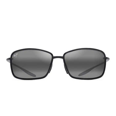 Maui Jim Occhiali da Sole MALU MJ0371S 001 Nero Lucido Grigio Neutro Unisex Polarizzati