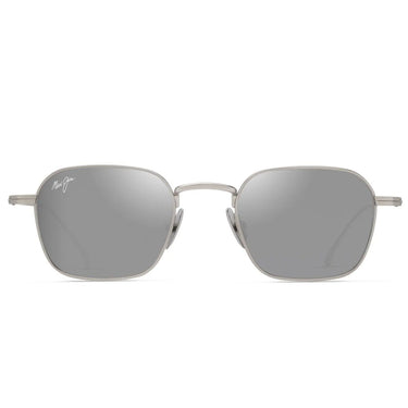 Maui Jim Okulary Przeciwsłoneczne MEKALA S690-17A Srebrny Mat/Hawaii Seashine Unisex Polaryzowane