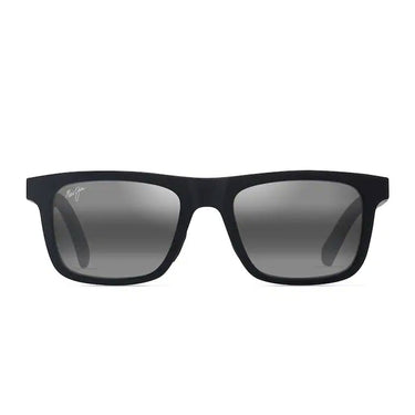 Maui Jim Occhiali da Sole MOAKA 341-02 MJ0341S-001 Nero Opaco Grigio Neutro Unisex Polarizzati