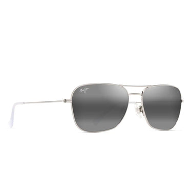 Maui Jim Okulary Przeciwsłoneczne NAAUAO 675-17A Srebrne/Szare Unisex Polaryzowane