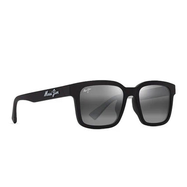 Maui Jim Okulary Przeciwsłoneczne OPIOPIO AF 659-02 Czarne/Szare Unisex Polaryzowane