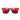 Maui Jim Okulary Przeciwsłoneczne PAILOLO RM603-14 Szare/Czerwone Unisex Polaryzacyjne
