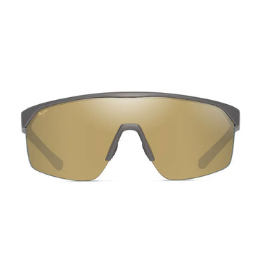 Maui Jim Occhiali da Sole PALUNA GD595-01 MJ0595S 002 Marrone Metallizzato Hawaii Glow Unisex Polarizzati