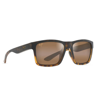 Maui Jim Okulary Przeciwsłoneczne THE FLATS H897-10 Żółwio-brązowe Unisex Polaryzacyjne