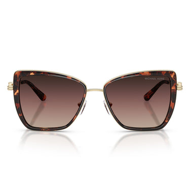 Michael Kors Occhiali da Sole MK1178 4031E2 Sea Island Luggage Tortoise Marrone Sfumato Donna