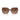 Michael Kors Okulary Przeciwsłoneczne MK2247U 4017T5 Quogue Havana/Brązowy Damskie Polaryzowane