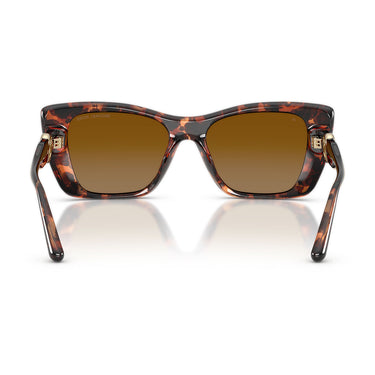 Michael Kors Occhiali da Sole MK2270U 40319P Tokyo Luggage Tortoise Marrone Sfumato Donna Polarizzati 4