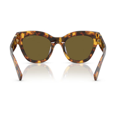 Miu Miu Occhiali da Sole MU01YS 14L09Z Marrone Miele/Marrone Scuro Donna 4