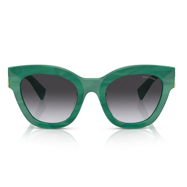 Miu Miu Gafas de Sol MU01YS 15H09S Verde/Gris Degradado Mujer