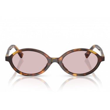 Miu Miu Okulary Przeciwsłoneczne MU04ZS 14L4I0 Brązowy/Jasnoróżowy Damskie