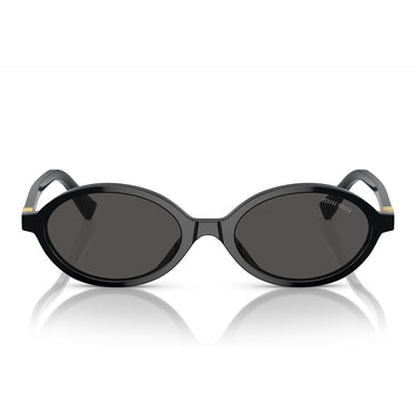 Miu Miu Okulary Przeciwsłoneczne MU04ZS 1AB5S0 Czarny/Szary Damskie