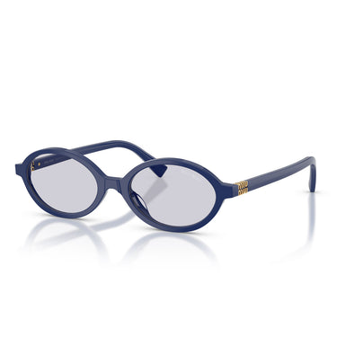 Miu Miu Occhiali da Sole MU04ZS 22N3F2 Blu/Blu Chiaro Donna 2
