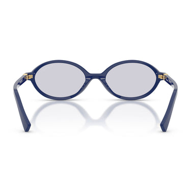 Miu Miu Occhiali da Sole MU04ZS 22N3F2 Blu/Blu Chiaro Donna4