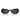 Miu Miu Sunglasses MU06ZS 1AB5S0 Black-Dark Gray Women