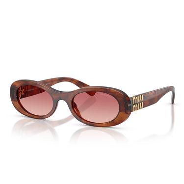 Miu Miu Sonnenbrille MU06ZS 26E50U Tabacco Striato/Etruscan Damen 1