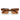 Miu Miu Gafas de Sol MU10ZS 19P2Z1 Havana/Marrone Mujer 5
