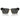 Miu Miu Sonnenbrille MU10ZS 1AB5S0 Schwarz-Grau Damen