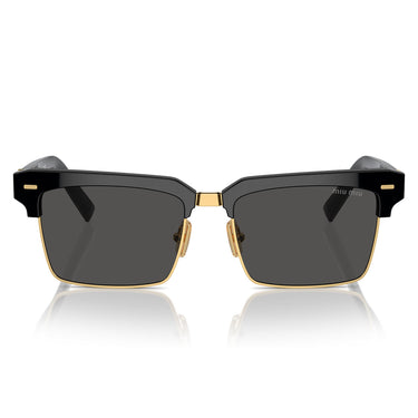 Miu Miu Sonnenbrille MU10ZS 1AB5S0 Schwarz-Grau Damen