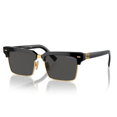 Miu Miu Sonnenbrille MU10ZS 1AB5S0 Schwarz-Grau Damen 1
